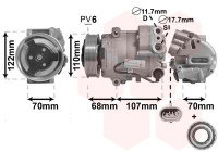 Compressor, air conditioning *** IR PLUS ***