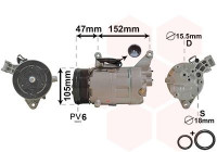 Compressor, air conditioning *** IR PLUS ***