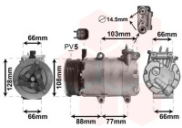 Compressor, air conditioning *** IR PLUS ***