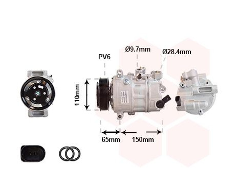 Compressor, air conditioning *** IR PLUS ***, Image 2