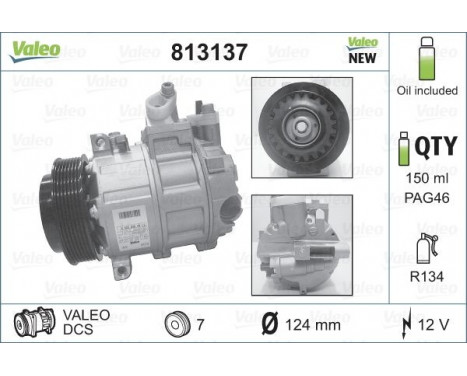 Compressor, air conditioning NEW PART