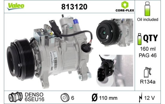 Compressor, air conditioning NEW PART, Image 5