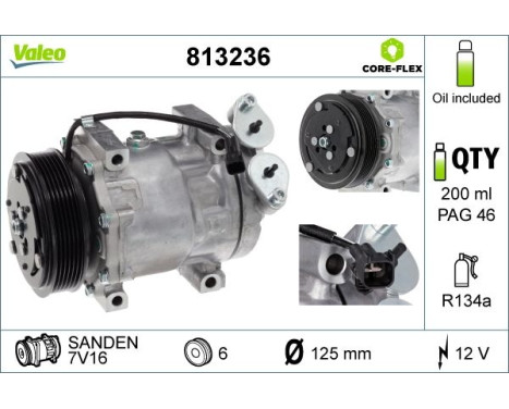 Compressor, air conditioning NEW PART, Image 5