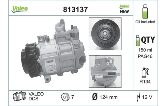 Compressor, air conditioning NEW PART