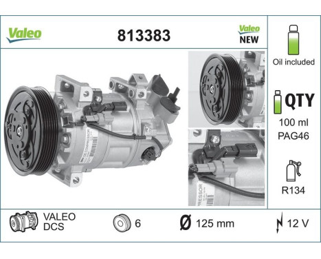 Compressor, air conditioning NEW PART, Image 5