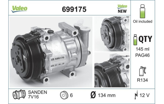 Compressor, air conditioning NEW PART