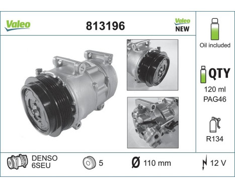 Compressor, air conditioning NEW PART