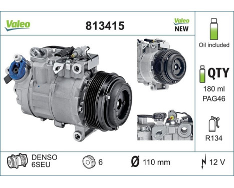 Compressor, air conditioning NEW PART