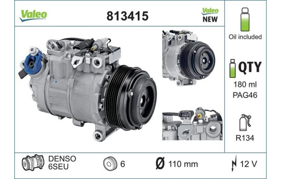 Compressor, air conditioning NEW PART
