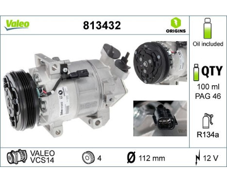 Compressor, air conditioning NEW PART