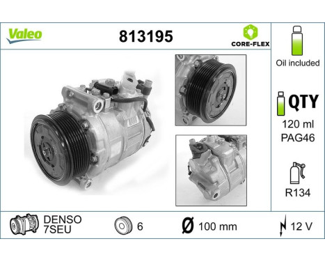 Compressor, air conditioning NEW PART