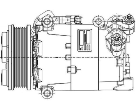 Compressor, air conditioning PREMIUM LINE, Image 11
