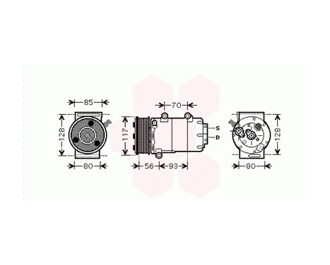 Compressor, air conditioning