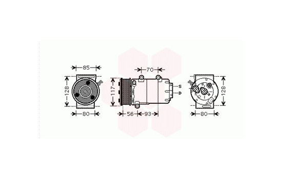 Compressor, air conditioning