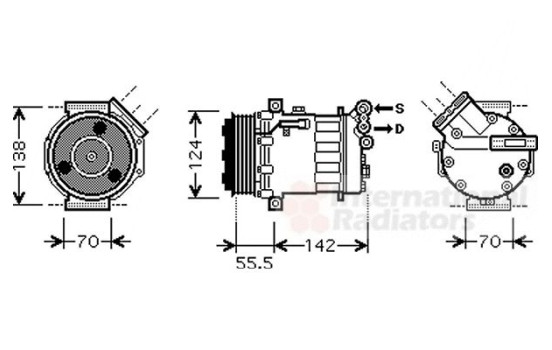 Compressor, air conditioning, Image 2