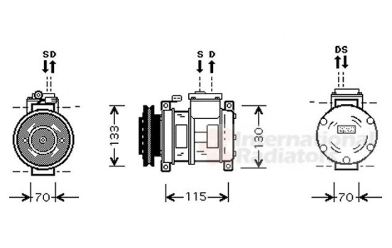 Compressor, air conditioning, Image 2