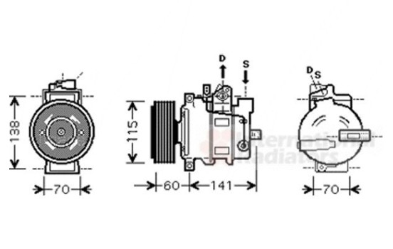 Compressor, air conditioning, Image 2