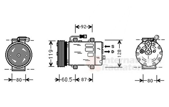 Compressor, air conditioning, Image 2