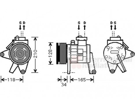 Compressor, air conditioning, Image 2