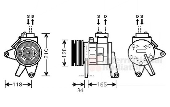 Compressor, air conditioning, Image 2