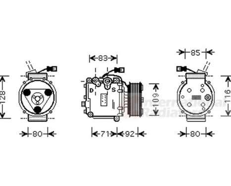 Compressor, air conditioning