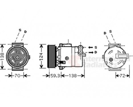 Compressor, air conditioning, Image 2