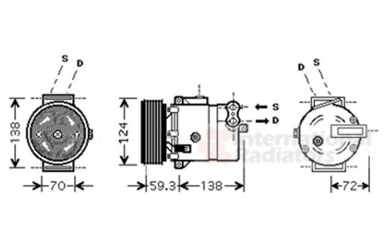 Compressor, air conditioning, Image 2