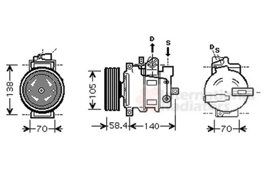 Compressor, air conditioning, Image 2