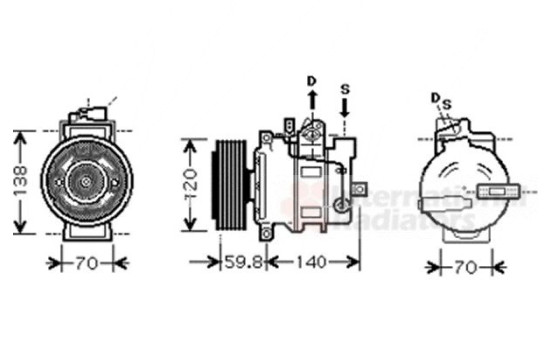 Compressor, air conditioning, Image 2