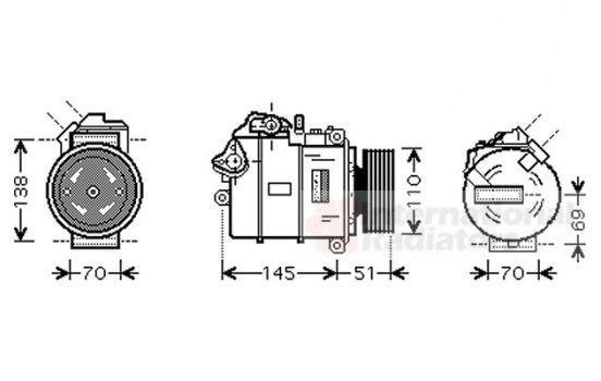 Compressor, air conditioning, Image 2