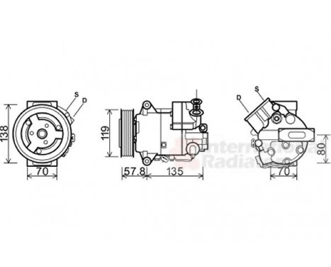 Compressor, air conditioning, Image 2