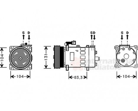 Compressor, air conditioning, Image 2