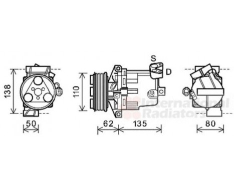 Compressor, air conditioning, Image 2