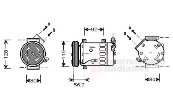 Compressor, air conditioning, Image 2