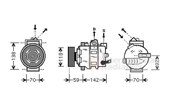 Compressor, air conditioning, Image 2