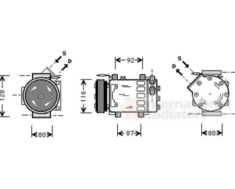 Compressor, air conditioning, Image 2