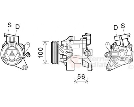 Compressor, air conditioning