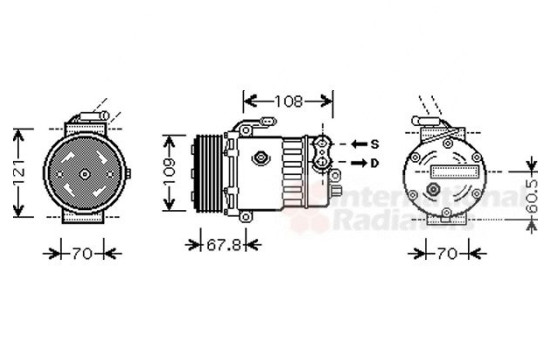 Compressor, air conditioning, Image 2