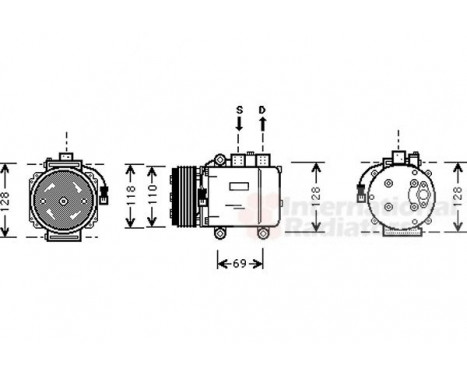 Compressor, air conditioning, Image 2