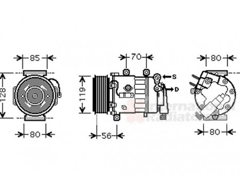 Compressor, air conditioning, Image 2