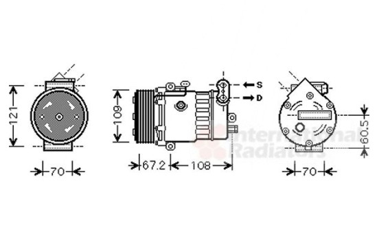 Compressor, air conditioning, Image 2