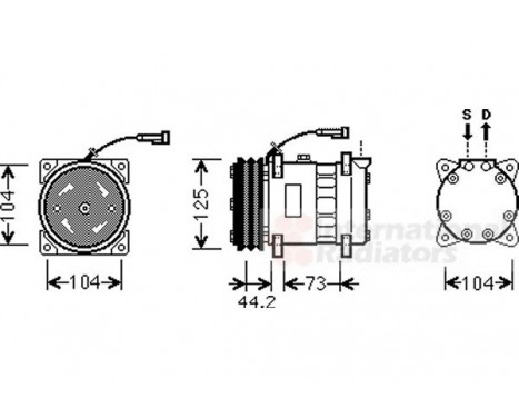 Compressor, air conditioning, Image 2