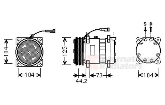Compressor, air conditioning, Image 2