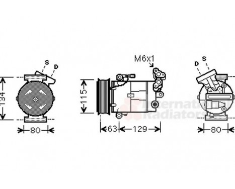Compressor, air conditioning, Image 2