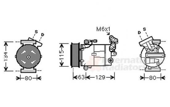 Compressor, air conditioning, Image 2