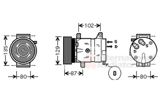 Compressor, air conditioning, Image 2