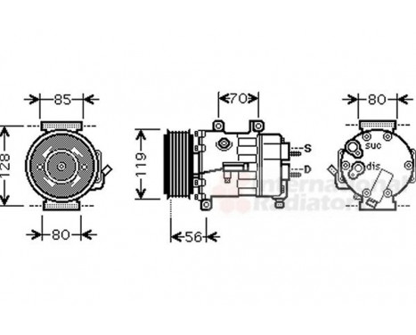 Compressor, air conditioning, Image 2