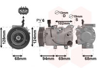 Compressor, air conditioning