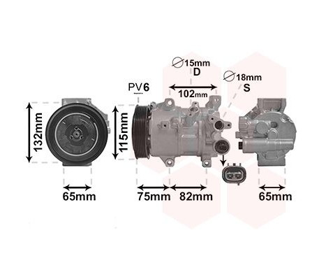 Compressor, air conditioning