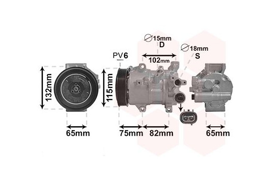 Compressor, air conditioning